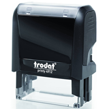 4912 Trodat Printy 4912 Self Inking Text Stamp Black, 47x18mm, Replacement inkpad 6/4912